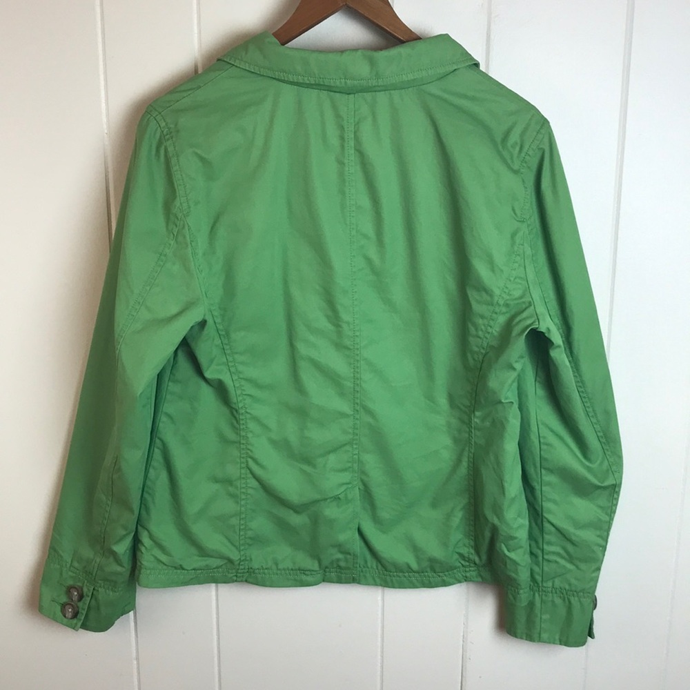 LL Bean Spring Green Blazer - Picture 3 of 4